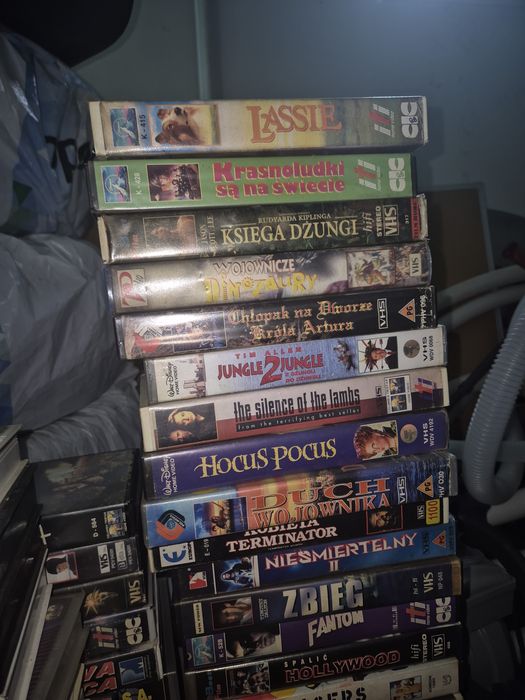Kasety vhs okazja