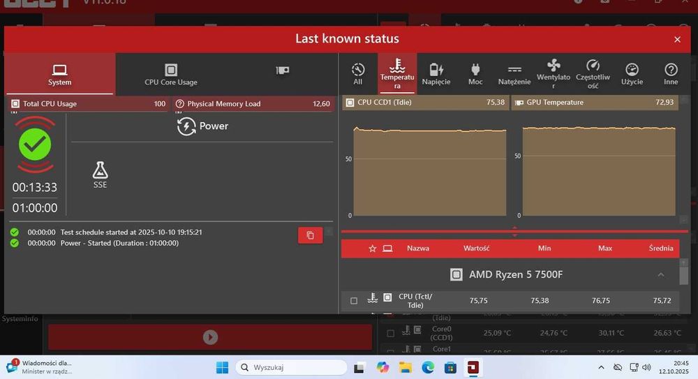 Nowy komputer Ryzen 5 7500F/RTX 4060 TI/32GB 6000mhz/1TB SSD/ARGB