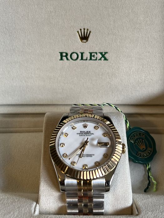 Rolex Oyster Perpetual Date Just Gold/Silver