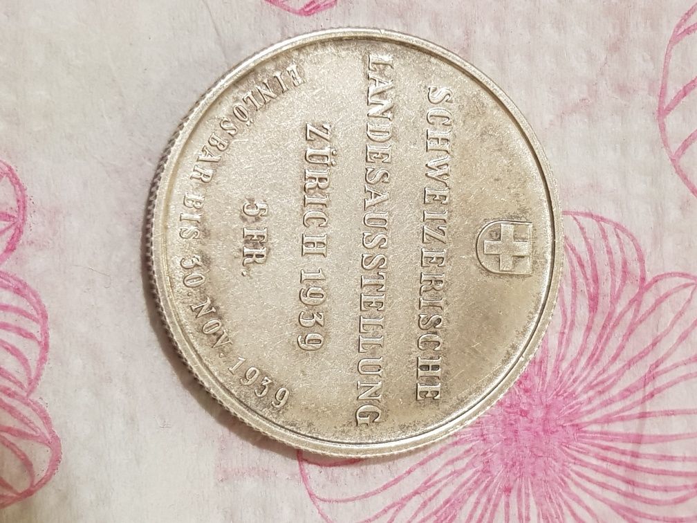 Монеты швейцарии, серебряные монеты