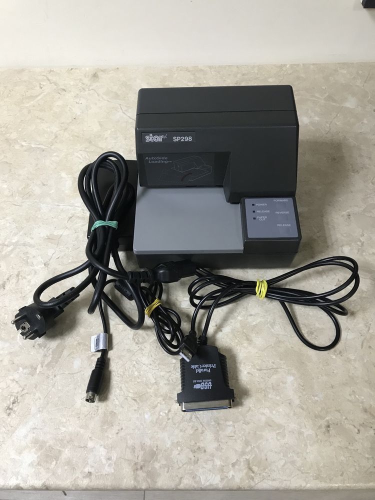 POS-принтер подкладной печати Star Micronics SP298MC с блоком питания