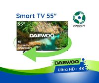 Smart TV LED 55" Daewoo UHD 4K