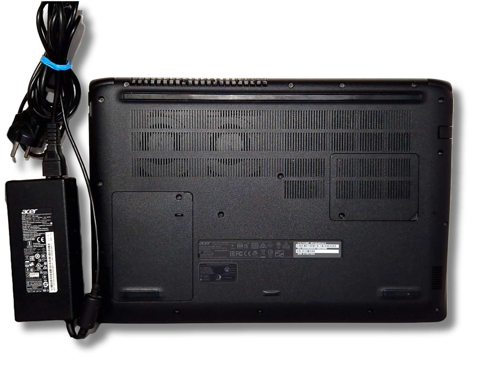 Acer A715-71G 15.6 i5-7300HQ 3.5ГГц 16/256Гб SSD+1Tb GTX 1050 Ігровий