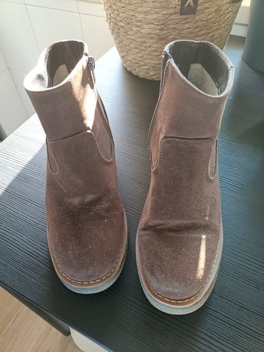 Botim de Camurça Bota  Tam 36