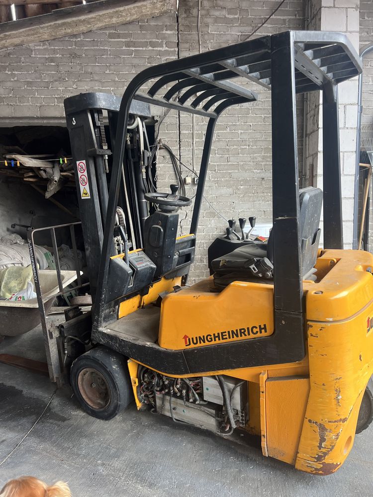 Wózek widłowy Jungheinrich – elektryczny (Linde,Toyota,Still,Hyster)