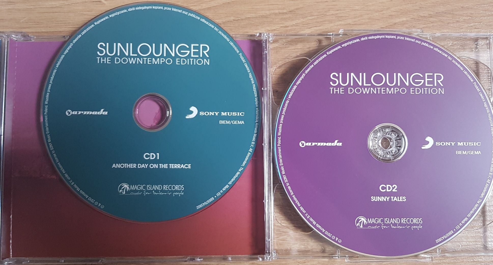 Sunlounger The Downtempo Edition by Roger Shah cd oryginalne