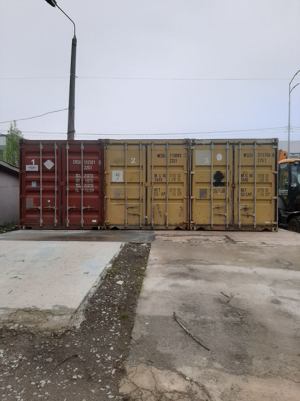Здам контейнер склад біля Каравану з охороною
