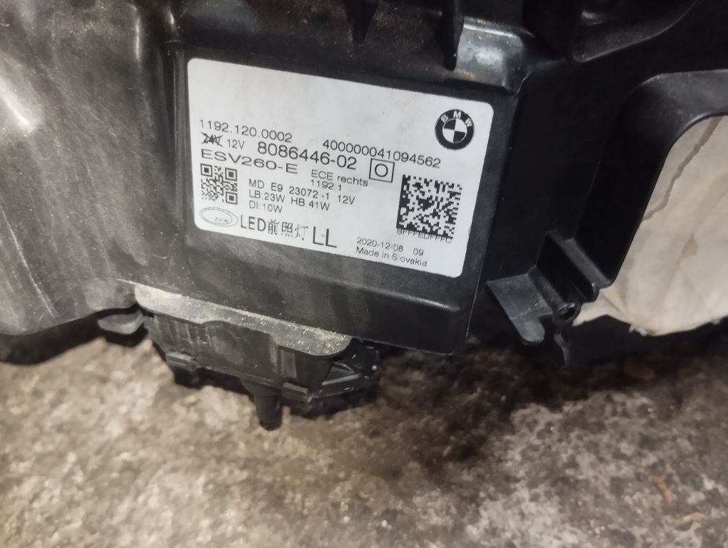 BMW série 4 G22 Ótica led