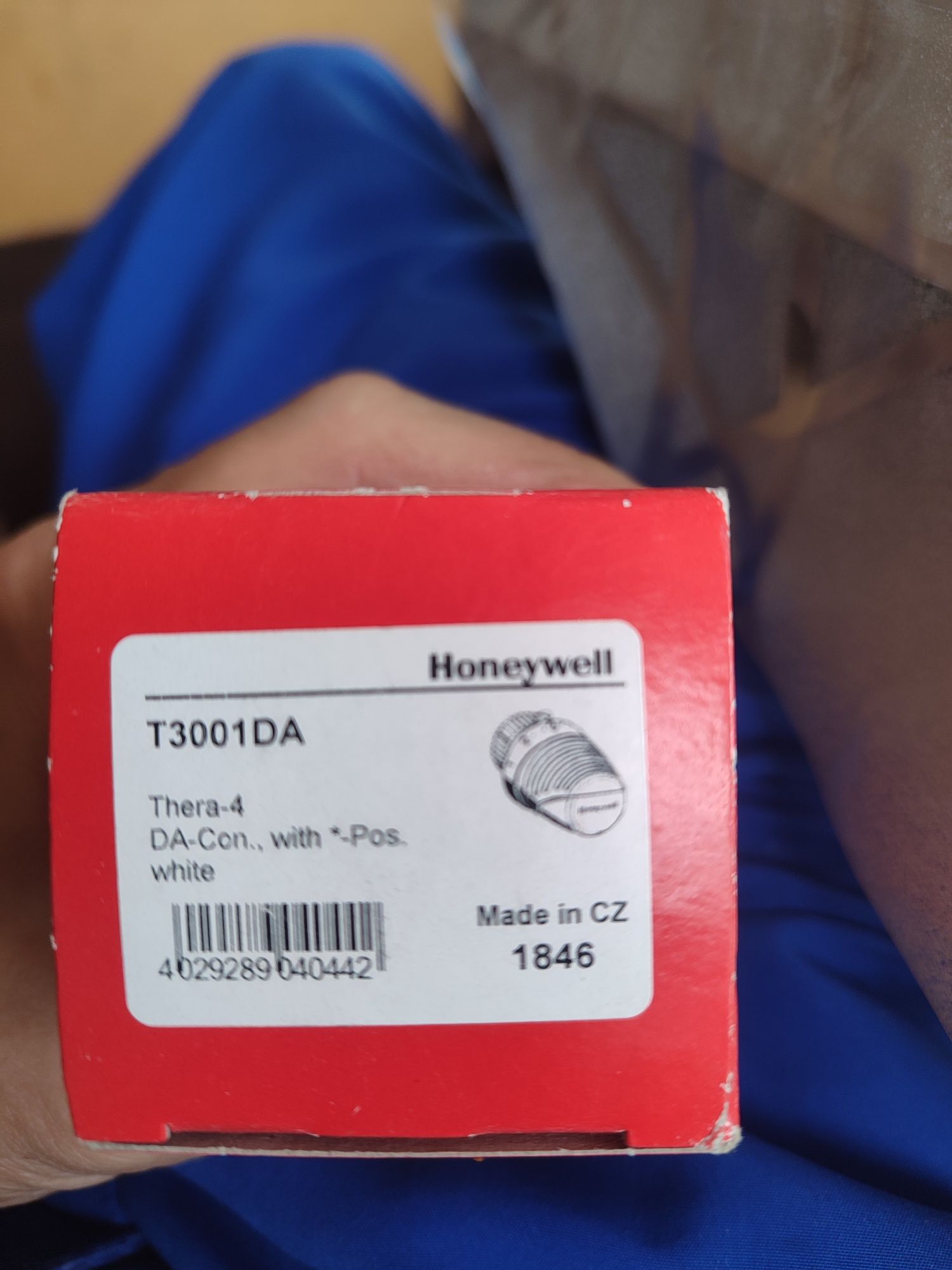 Термоголовка Honeywell Thera-4 Classic-DA T3001DA (T3019DA)