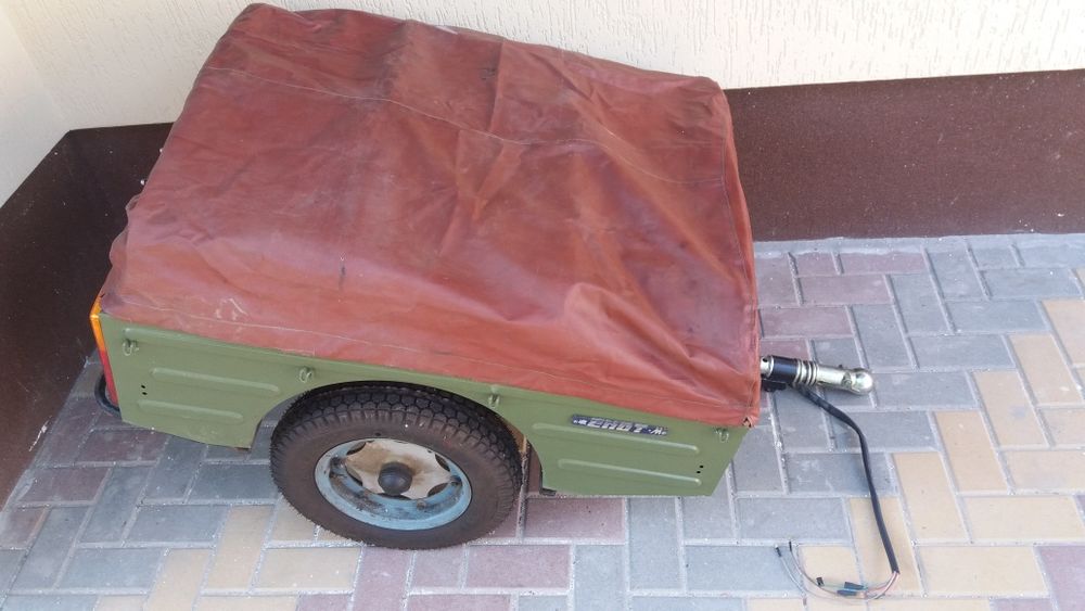 Новий причеп ЗДК 9.901 "Єнот Коляска Прицеп для мотоцикла