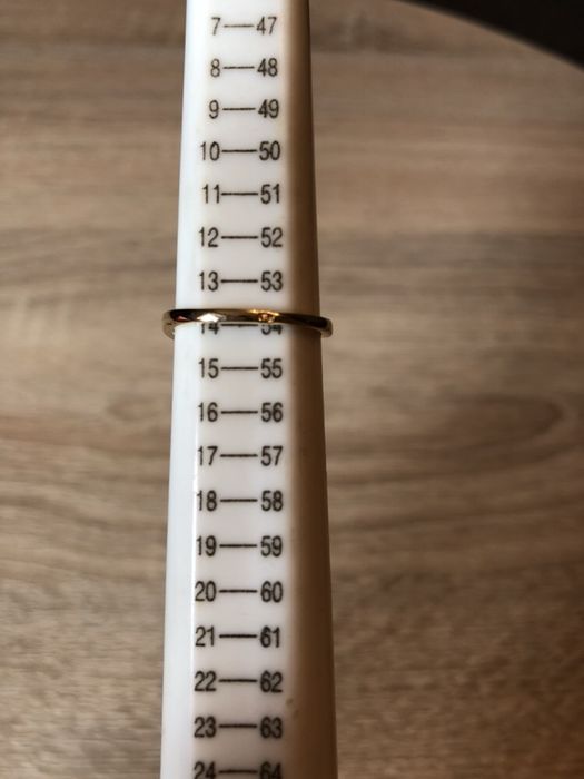 Złoty Pierścionek z Cyrkonią Pr.585 NOWY !!!