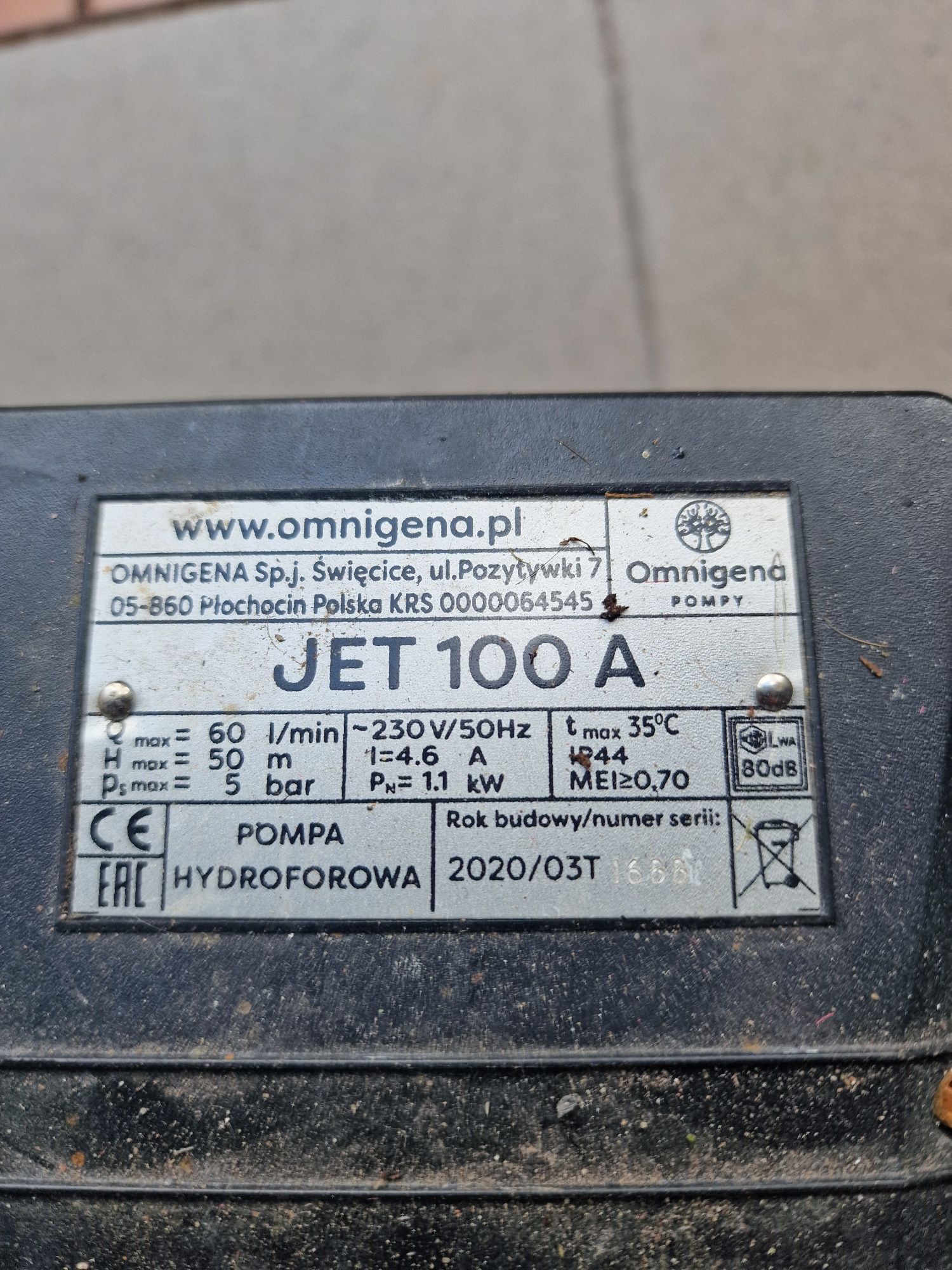 Hydrofor Jet 100A