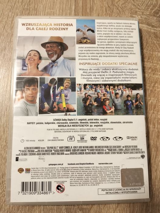 Płyta DVD Film Mój przyjaciel delfin 2
