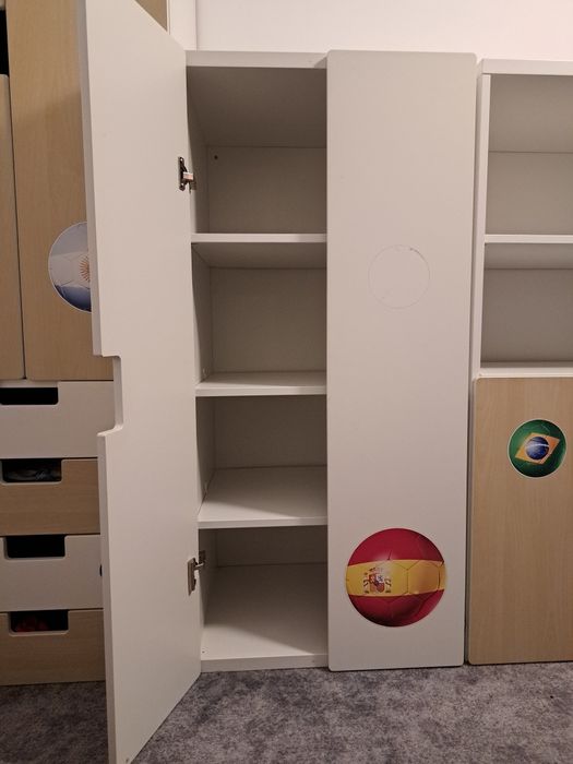 Zestaw mebli Ikea. Szafa, regał, szafka w zestawie