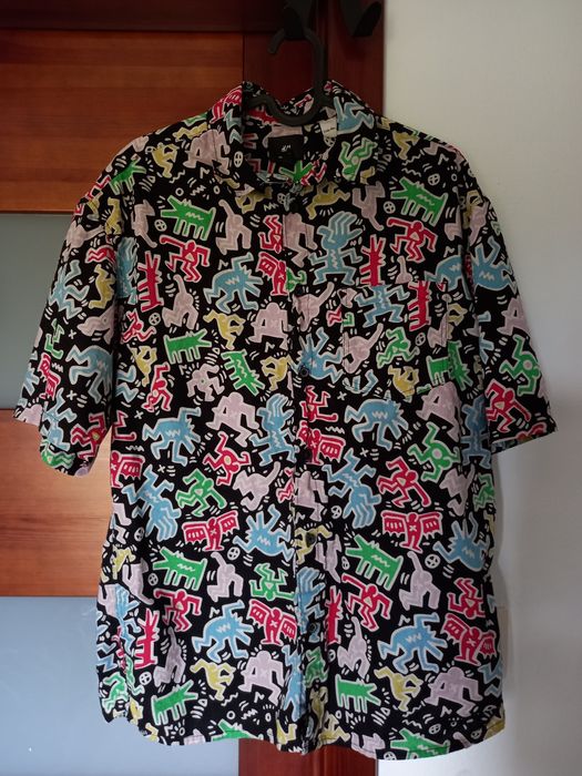 Keith haring koszula kolorowa