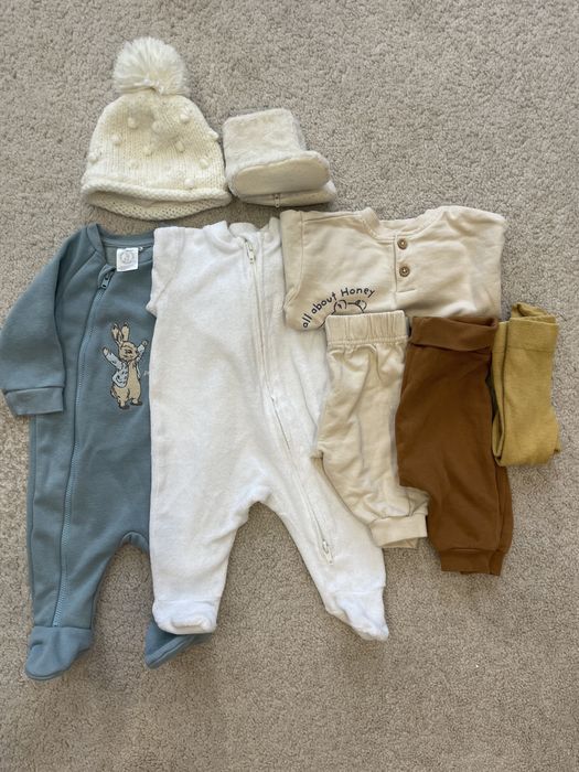 Набір дитячого одягу ромпер  чоловічок теплий костюм лот