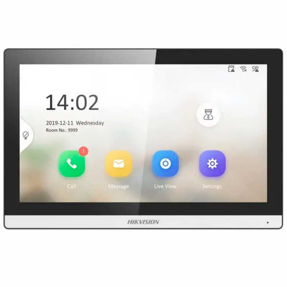 Комплект Wi-Fi відеодомофона "Базовий" Hikvision DS-KH6350-TE1+DS-KV61