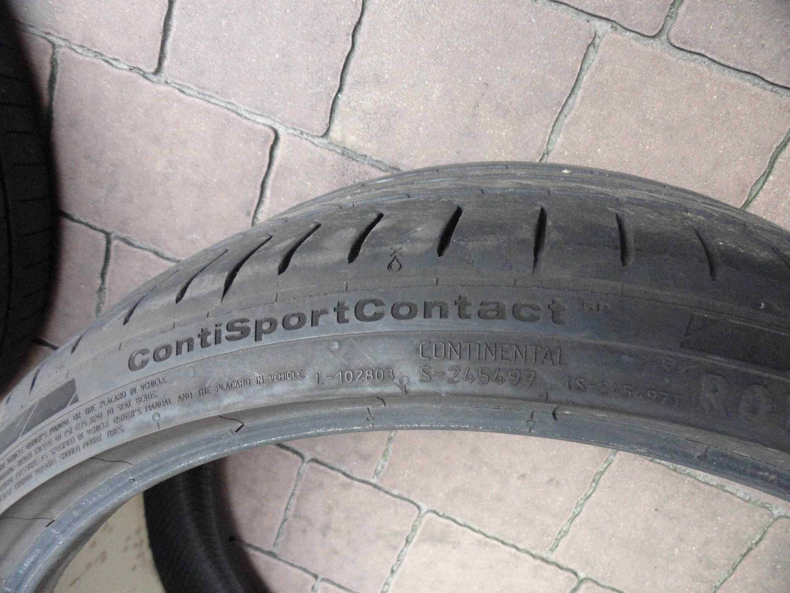 265/30R20 Continental 2 sztuki LATO 2021 rok