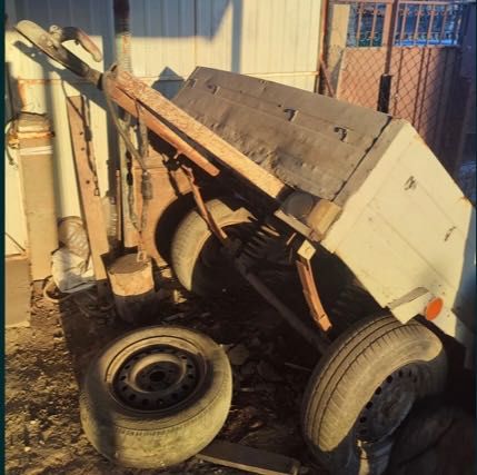 Прицеп крепкий 1500х1400х300 - КРЕПЫШ - возьмёт больше 1000кг