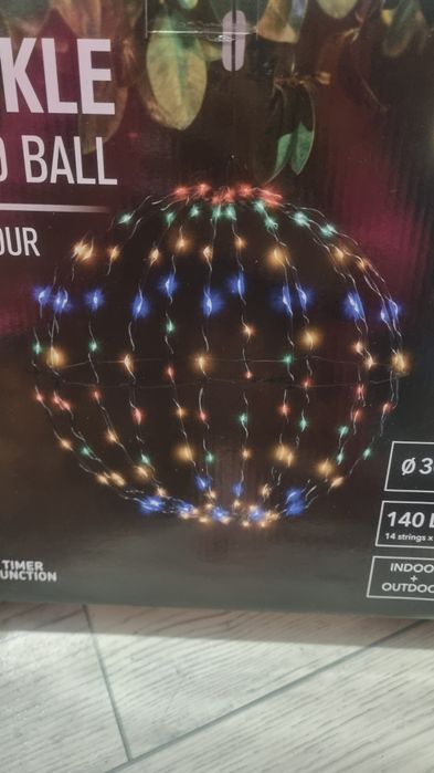 Kula świetlna led z timerem  NOWA 2 szt