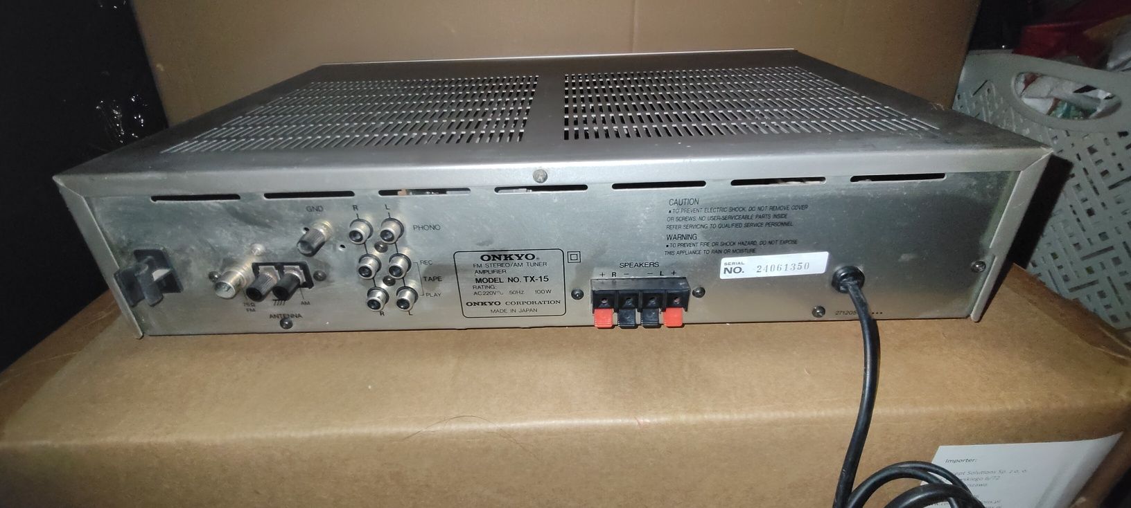 Onkyo tx 15 amplituner