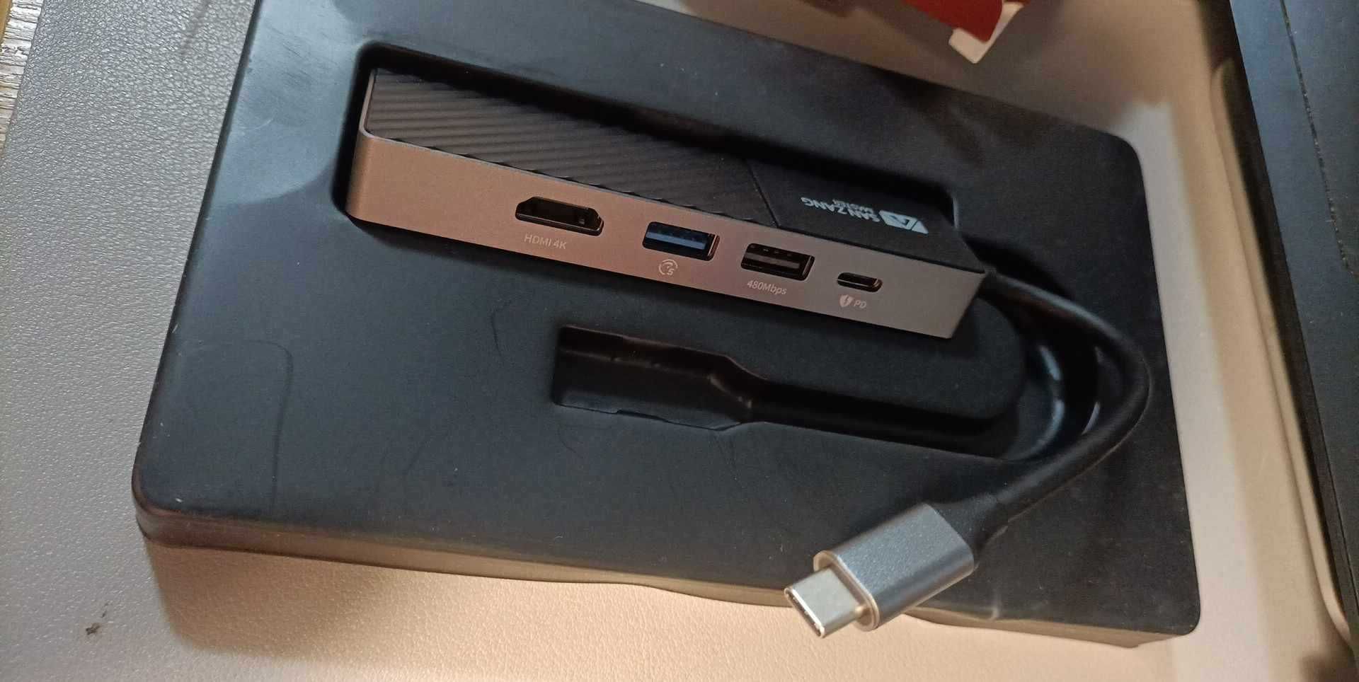 HUB adapter koncentrarora USB C USB C PD 60 W 5 GB/S SAN ZANG MASTER