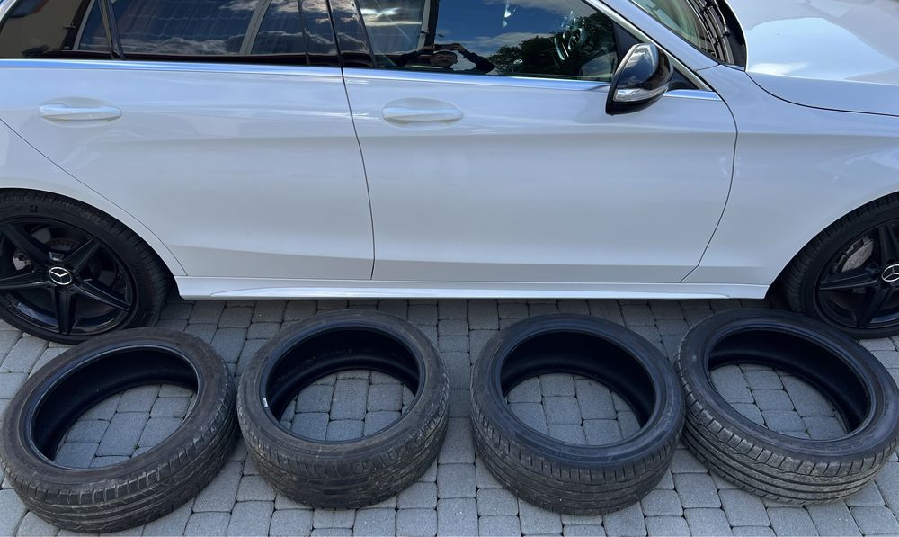 Felgi AMG 18 Mercedes, Opony Zimowe+Lato! Okazja!