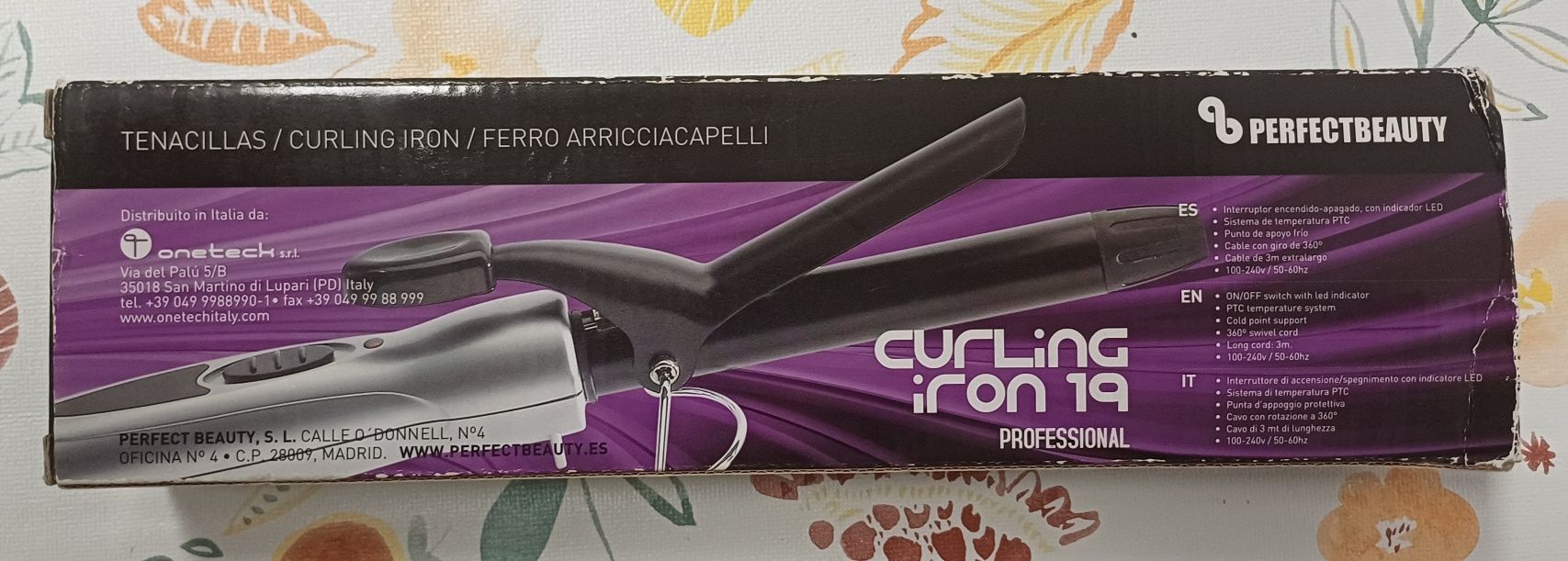 Ferro para caracóis profissional