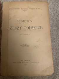 Księga rzeczy Polskich 1896 Zygmunt Gloger