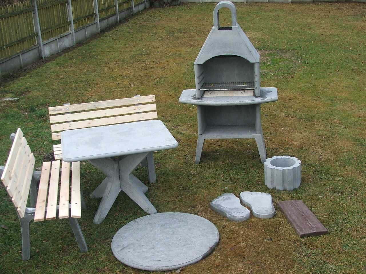 Promocja tani Grill Betonowy Duzy 190cm zbrojony 499pln  transport
