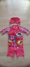 Nowy kombinezon kostium kąpielowy + czepek My Little Pony kucyki 4-5,