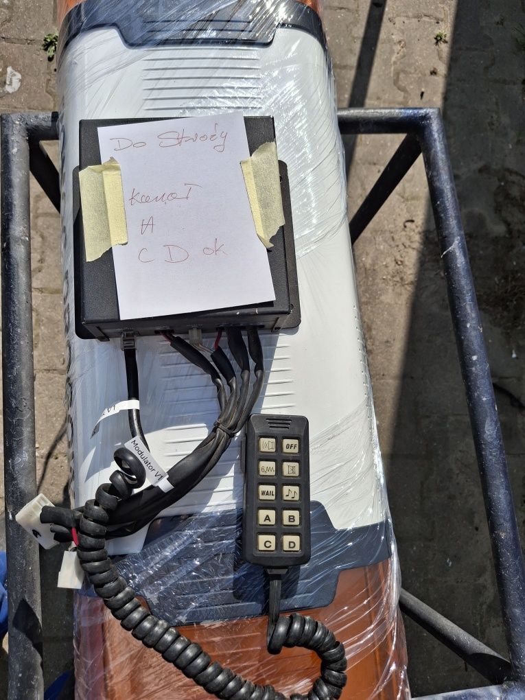 Elektronika radio sygnał  modulator straż