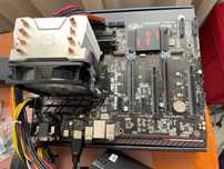 Motherboard + Processador + Memoria + dissipador Coolermaster