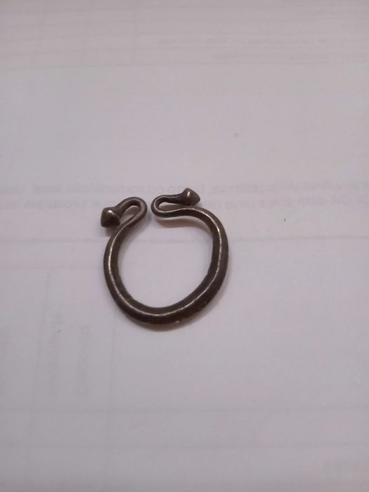 Anel viking em Prata (medieval) RARO