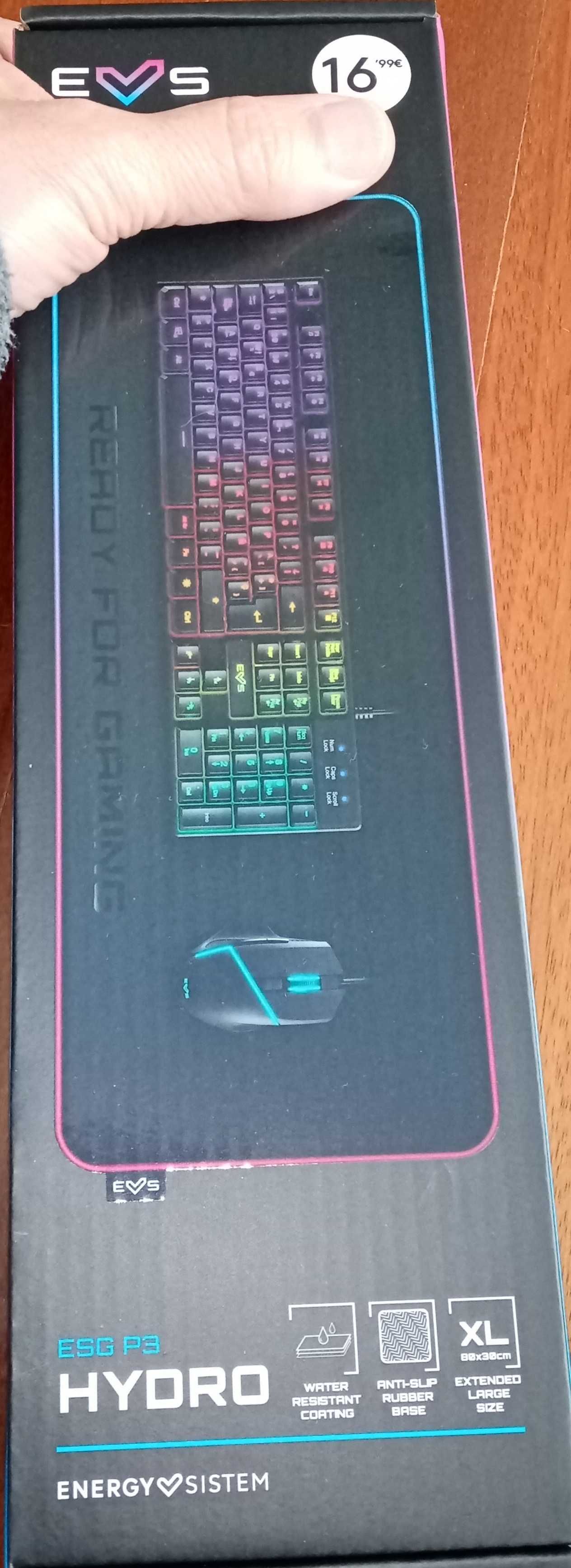 Teclado gaming novo