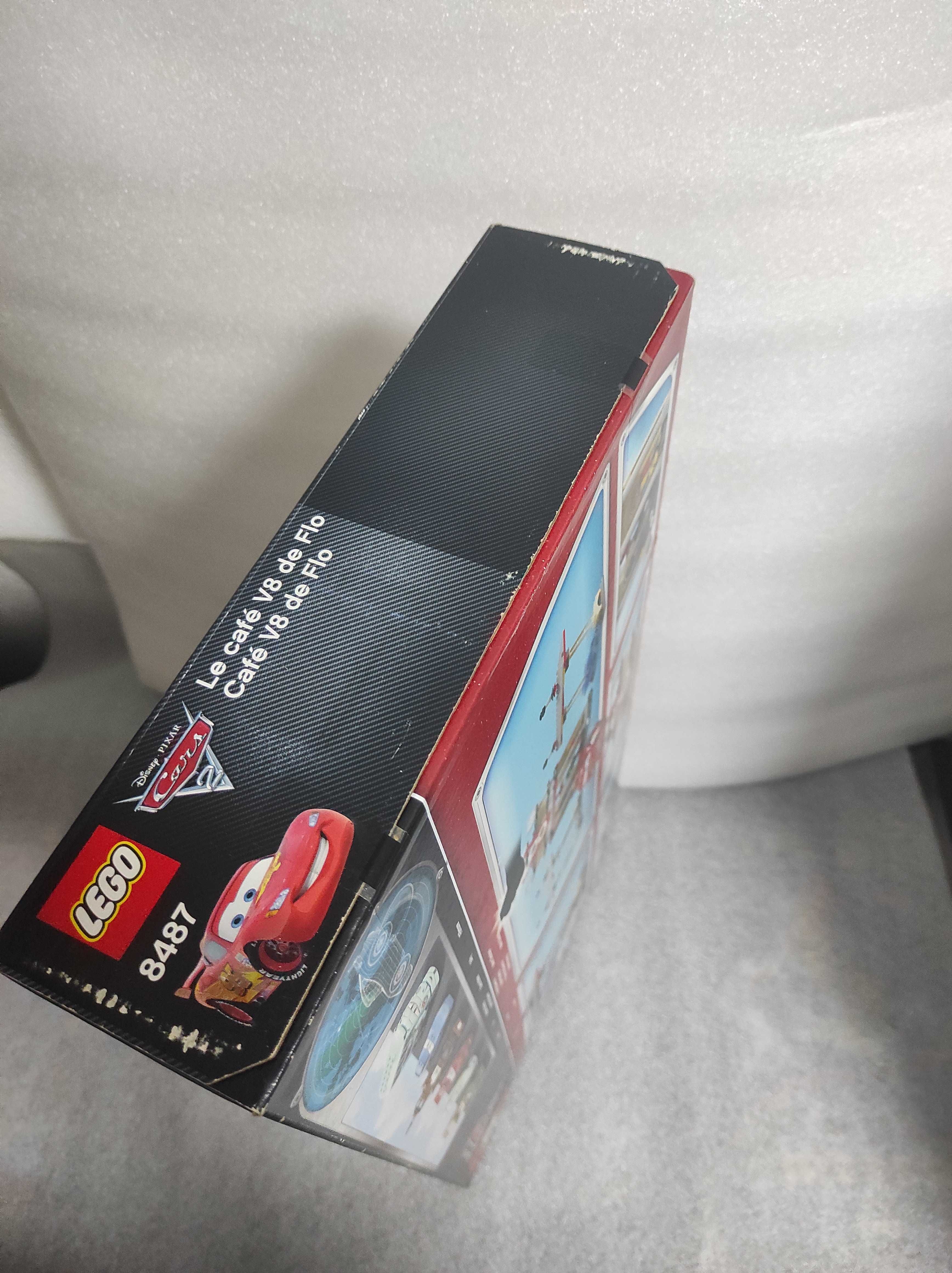 LEGO 8487 Flo's Cafe Faisca Mcqueen Disney Cars Carros Novo Selado