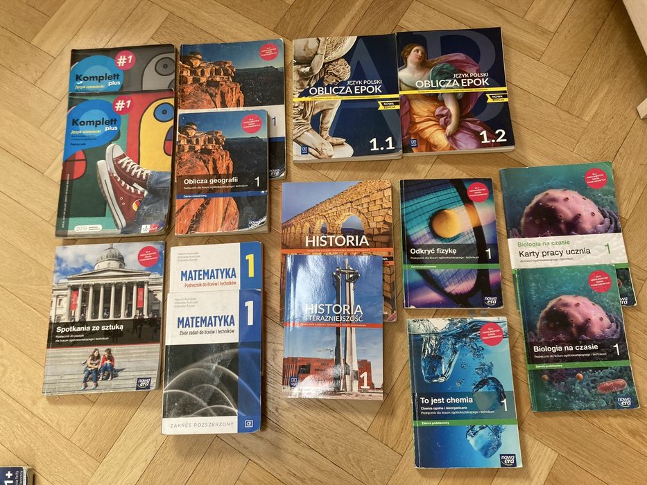 Ksiazki do 1 klasy liceum i technikum
