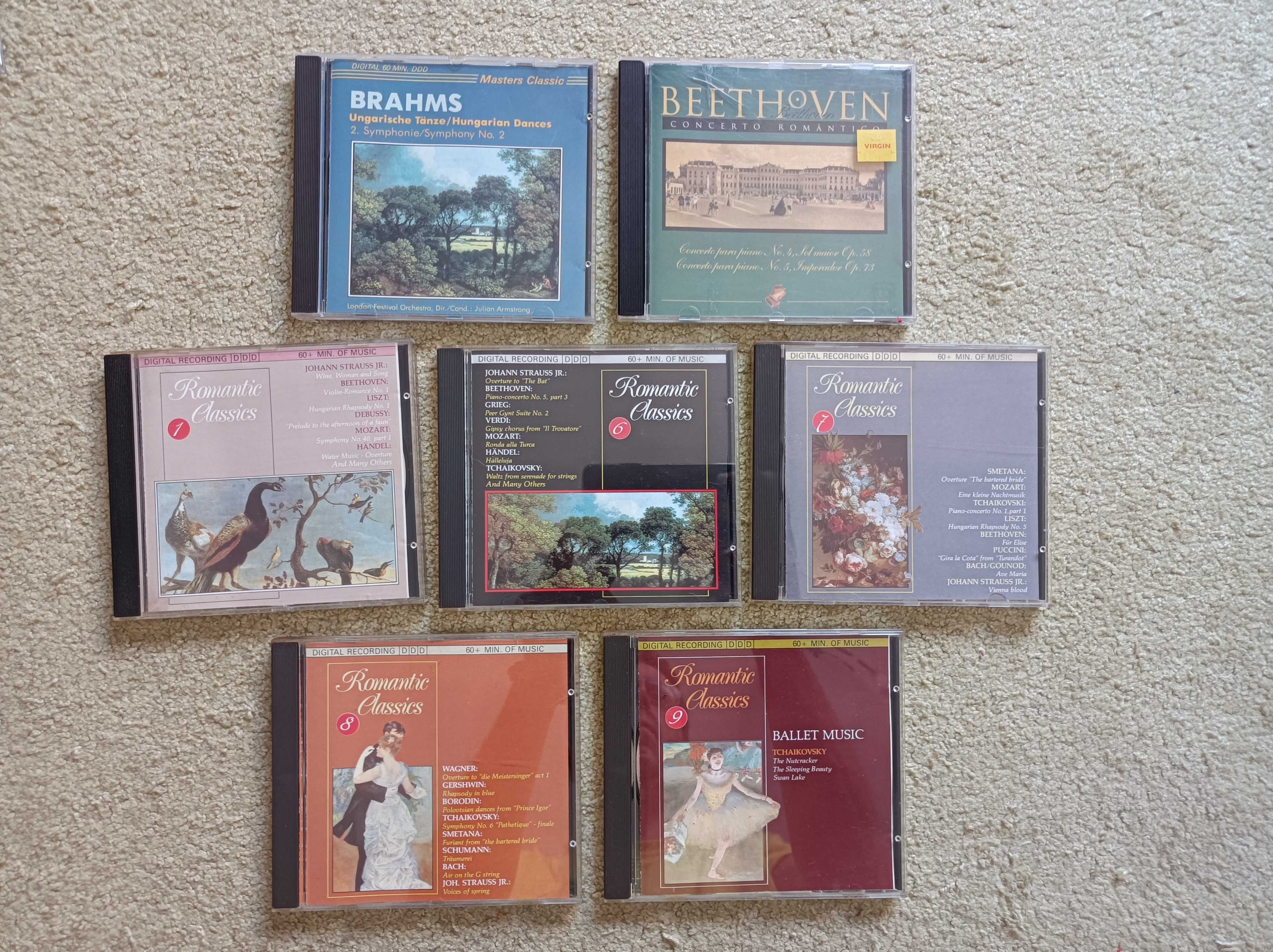 CDs Musica Classica, grande obras - lote