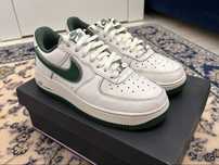 Nike Air Force 1 białe zielone