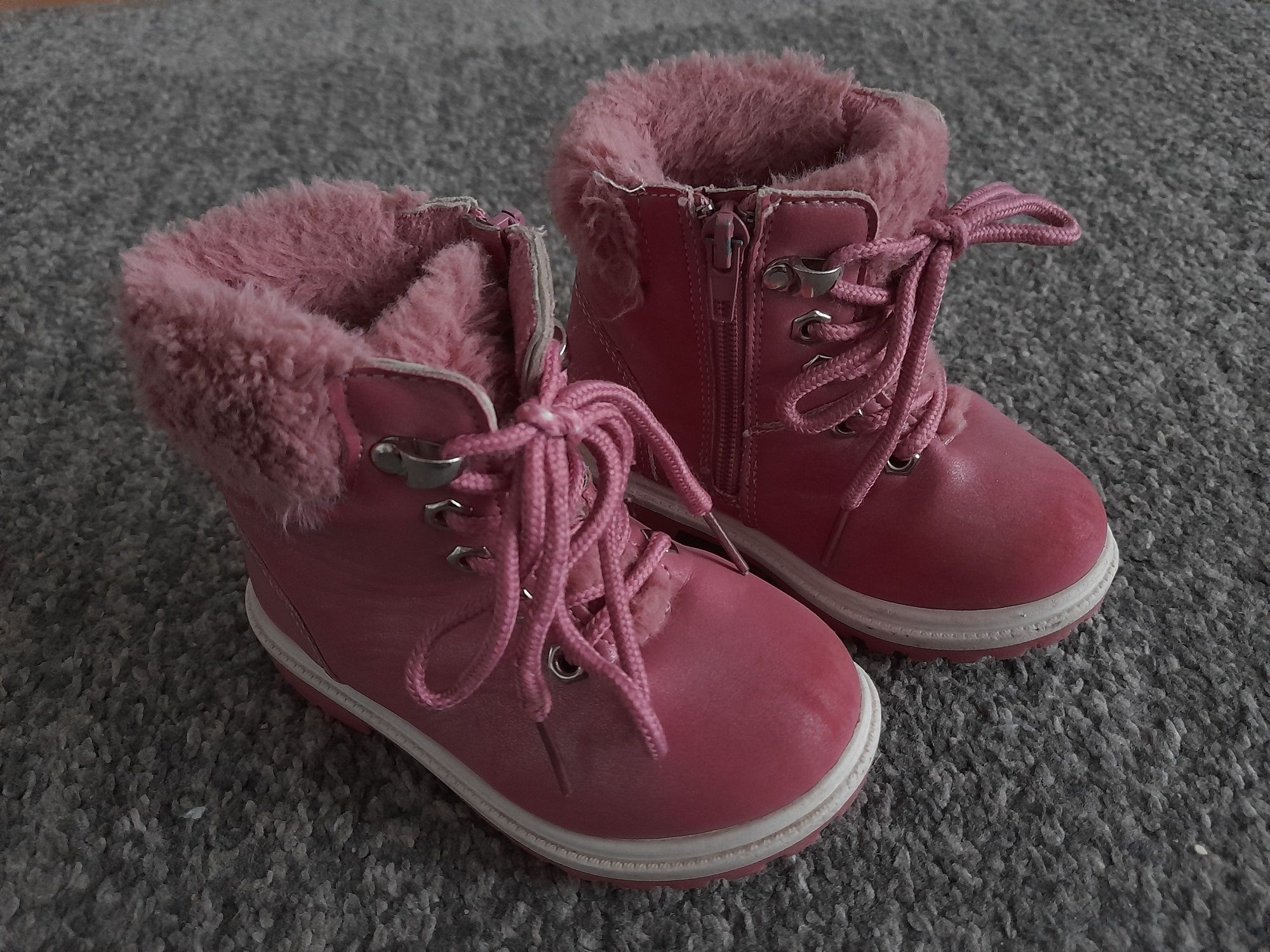 Buty zimowe dla dziewczynki - rozm. 23 - PEPCO