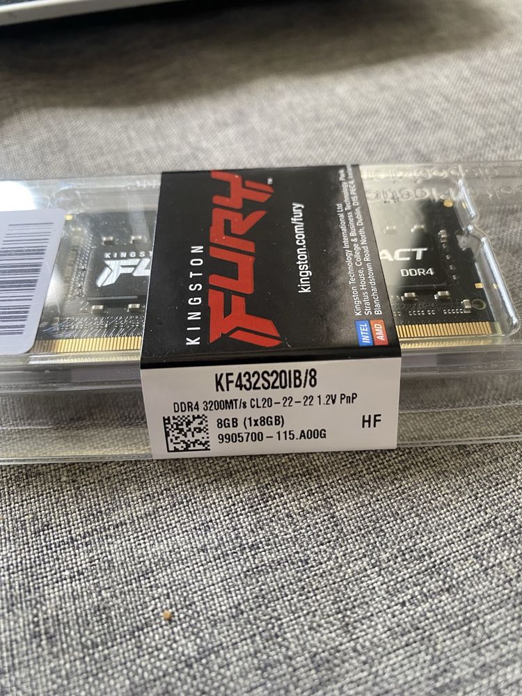 Оперативная память 8gb ddr4 для ноутбука
