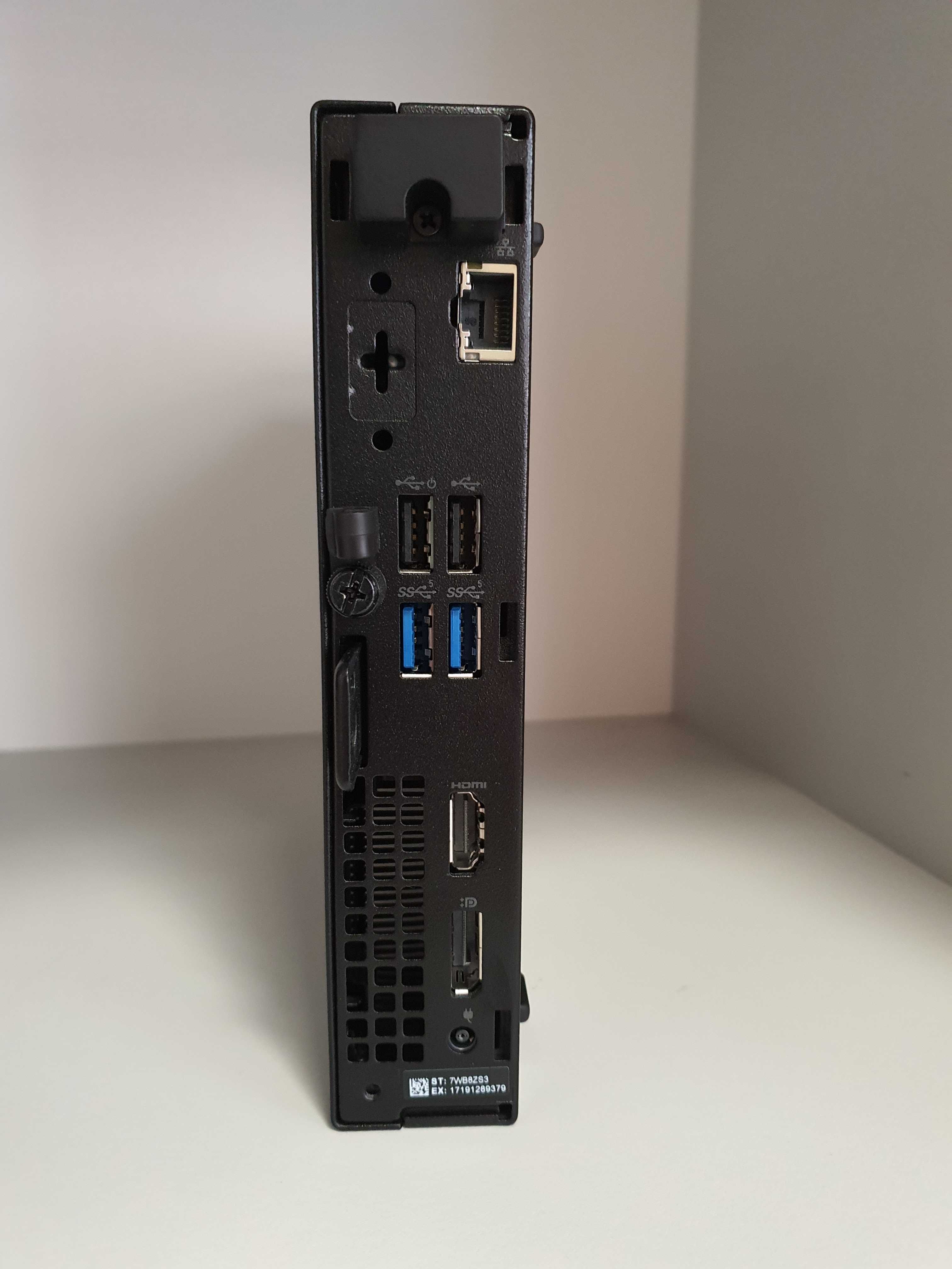 DELL OptiPlex 3000 Micro MFF, czarny (84M7F) I5-12500t 8/256ssd