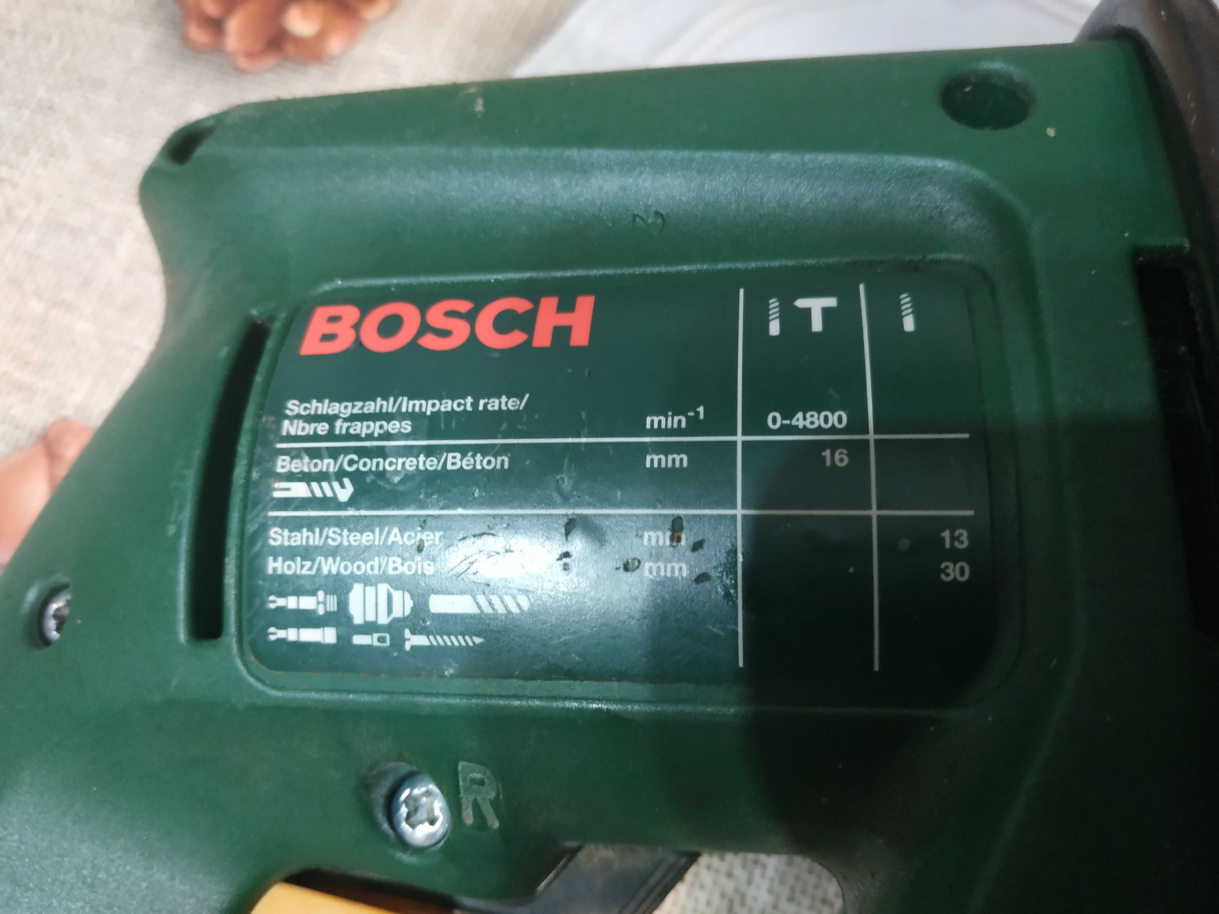 Młotowiertarka Bosch PBH 160 R - nie działa włącznik / wyłącznik