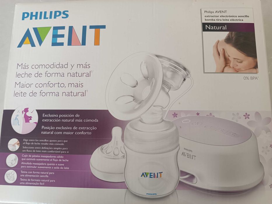 Bomba elétrica de extração de leite materno - Avent
