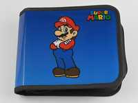 NINTENDO DS Super Mario Uniwersalne Etui Niebieskie 2DS/3DS/DS/3DS XL