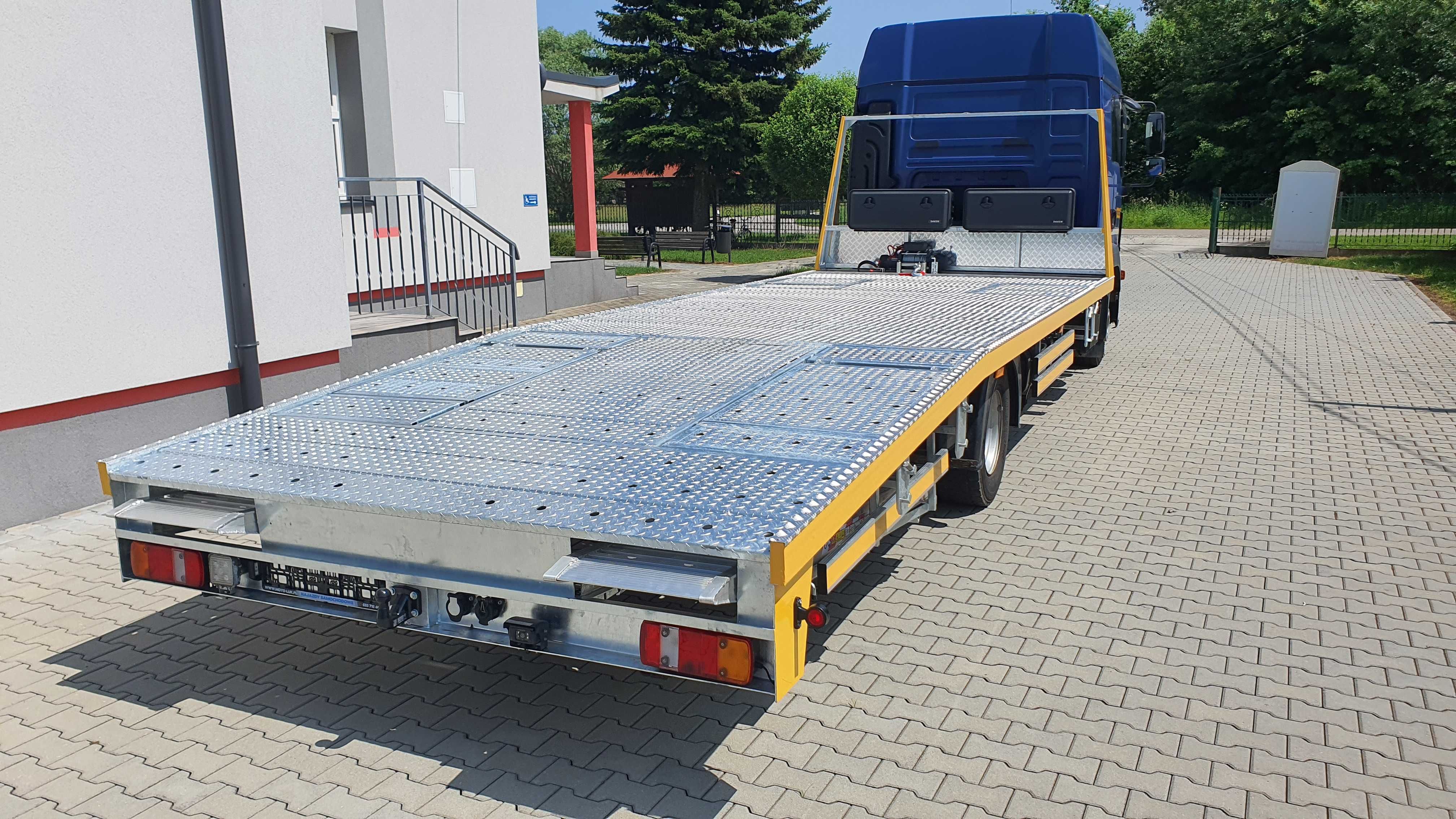 MAN TGL Zabudowa najazd laweta Pomoc drogowa MOTO-LUK małopolska