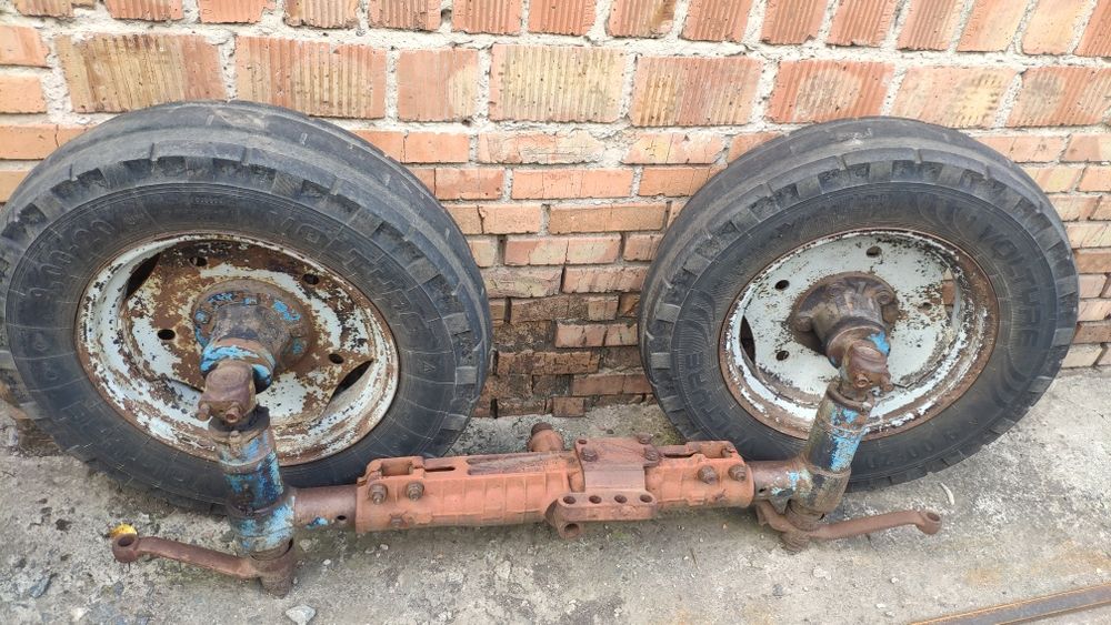 Передняя балка с колесами для МТЗ