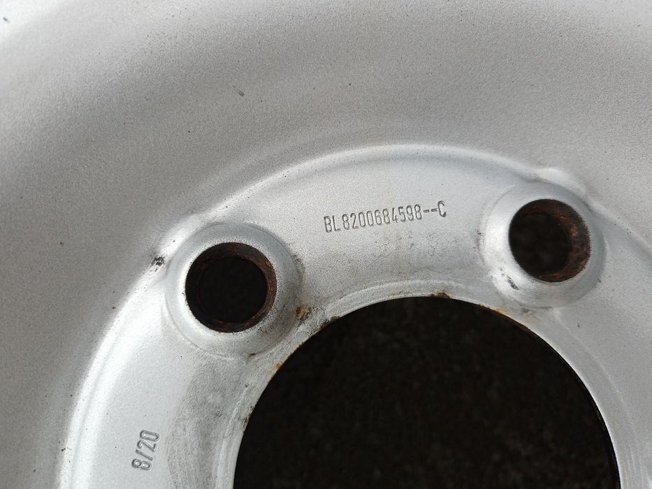 Felgi stalowe  Renault Master Opel Movano 6,5X 16 ET66 5*130 Interstar