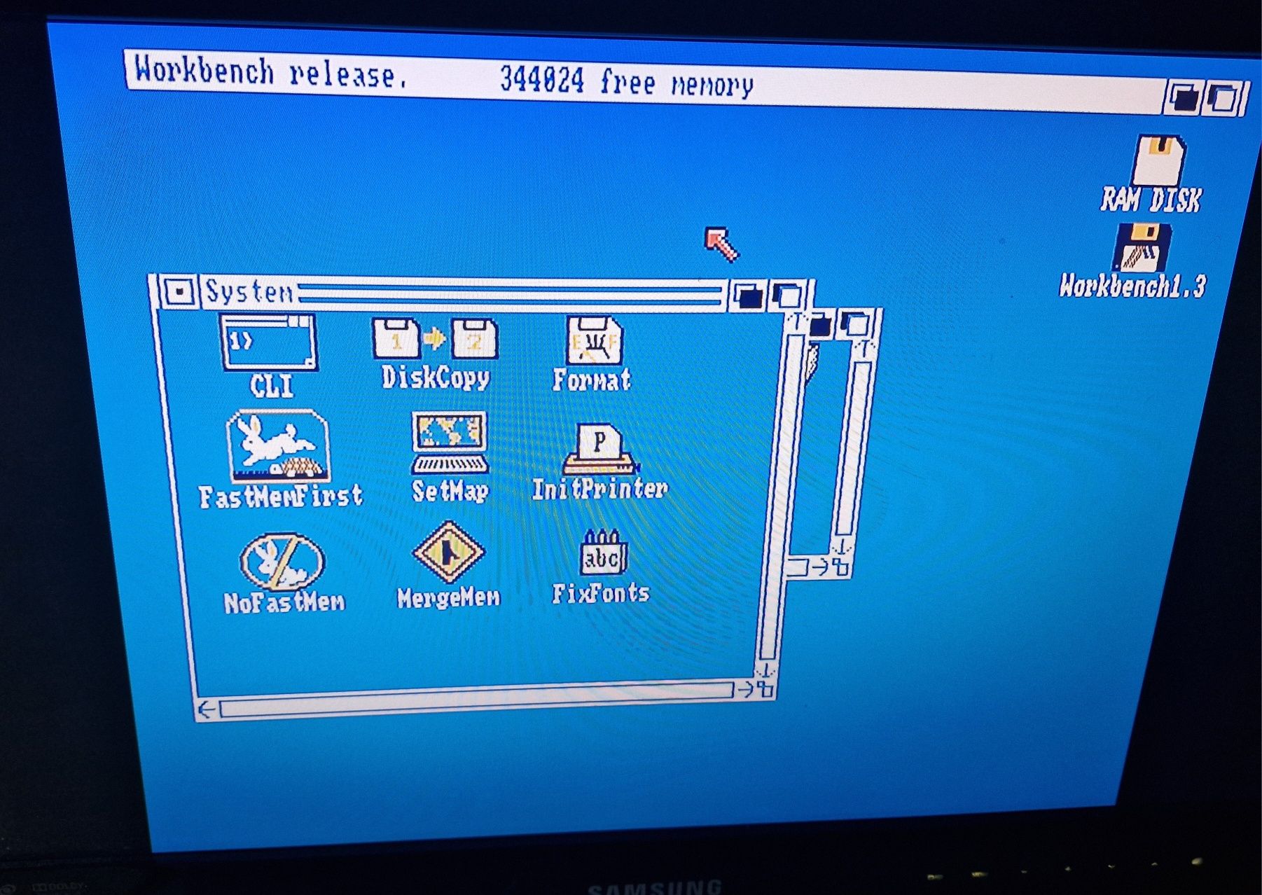 Płyta główna Amiga 500. Rev.5