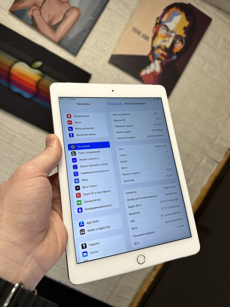 Продам планшет apple iPad Air 2 16Gb LTE +Wi-fi